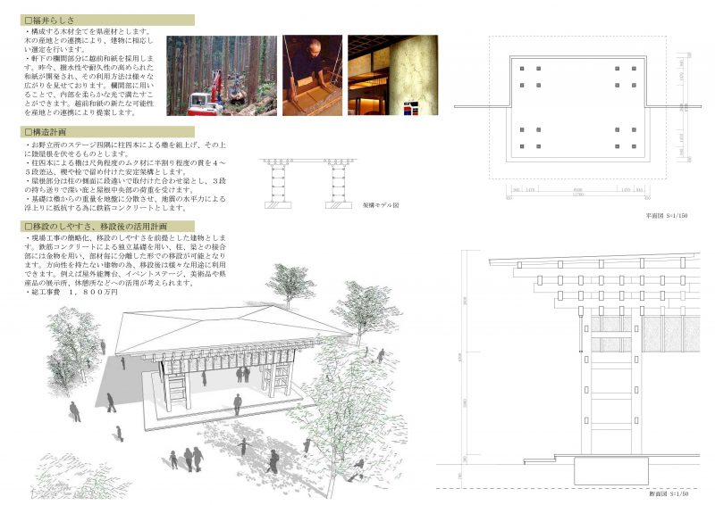 植樹祭お野立所設計プロポーザル案